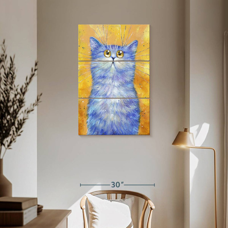 Brampt Sunny Cat, 57" H x 36" W