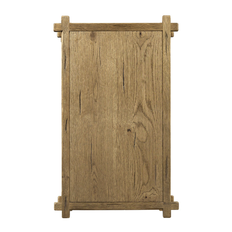 Joinery Solid Wood End Table, Breadboard