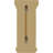 4 3/4"W x 5"D x 10"H Traditional Recessed Corbel, Alder (2-Pack)-73319325-73567806