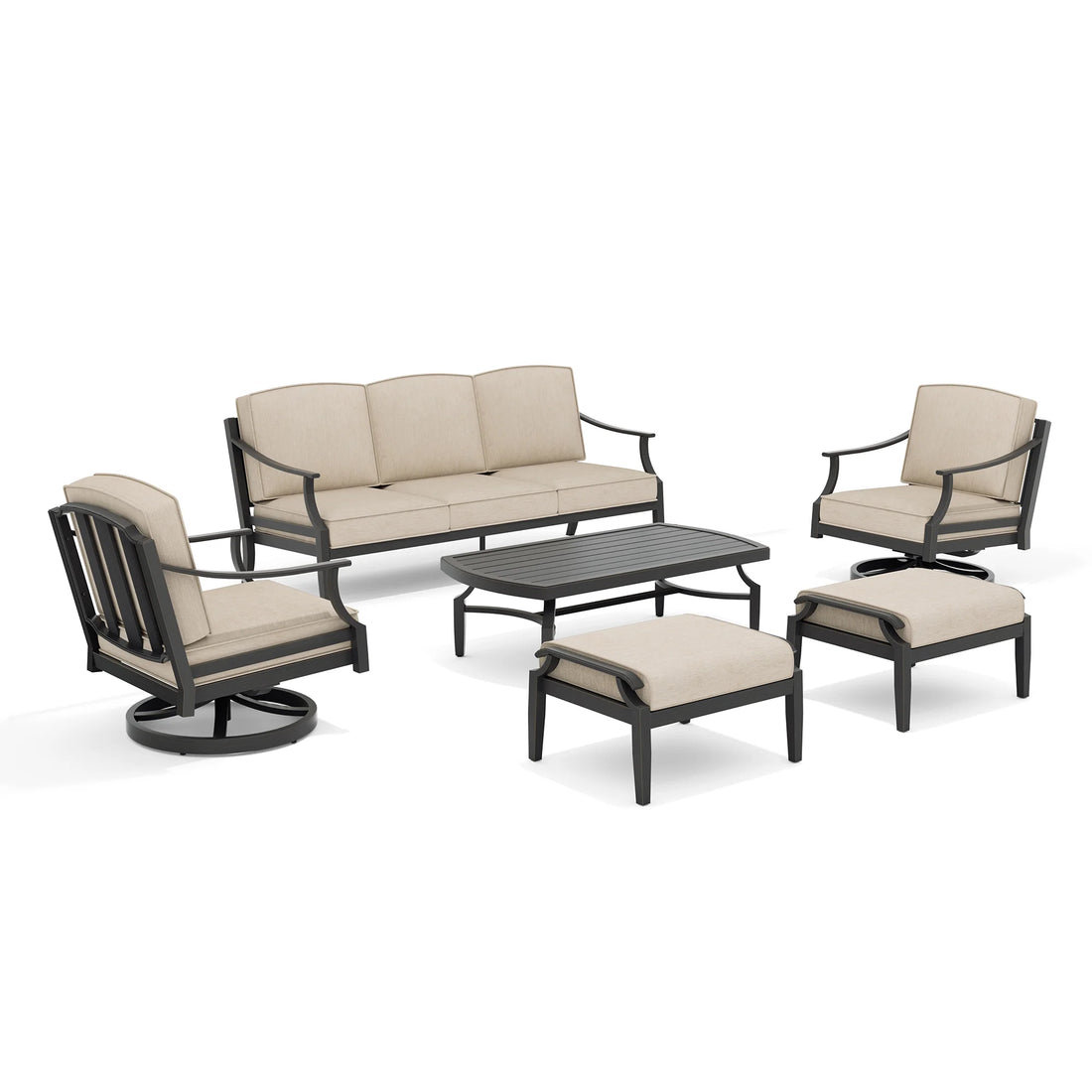 Tamarin 5-Person Sunbrella® Patio Seating Group