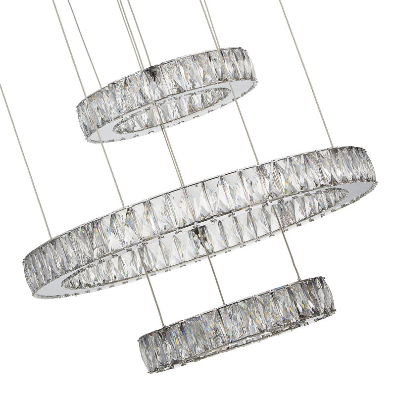 6 - Light LED Chandelier