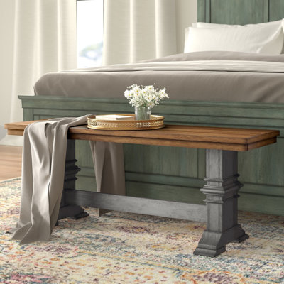 Fortville Solid Wood Bench