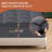 Quilted Mattress Topper For Back Pain Mattress Topper Mattress Protector Extra Thick Mattress Pad Cover Fluffy Mattress Cover Machine Washable(Dark Gray,)-538420585