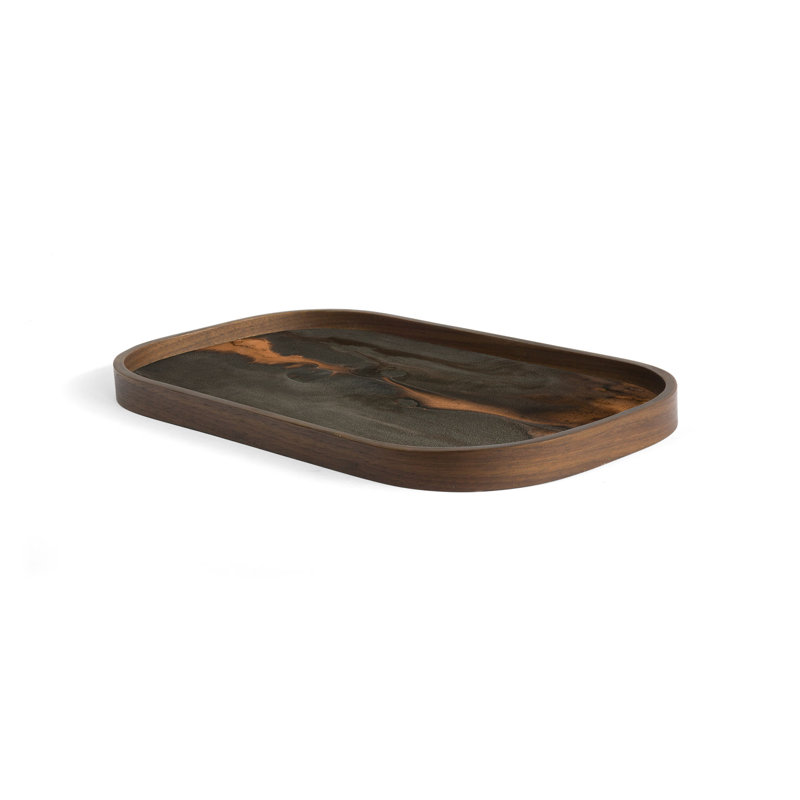 Linear Flow Decorative Tray