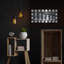  «Chess Room Collection D» par Studio W, art mural en métal, 24 po x 12 po