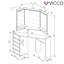 Russellville Dressing Table with Mirror-38871531