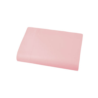 Southshore Fine Linens Vilano Oversized Flat Sheet in Vilano Pink, 110 GSM Double-Brushed Microfiber King Flat Sheet, 132 x 110 Inches, Wrinkle Free and Fade Resistant