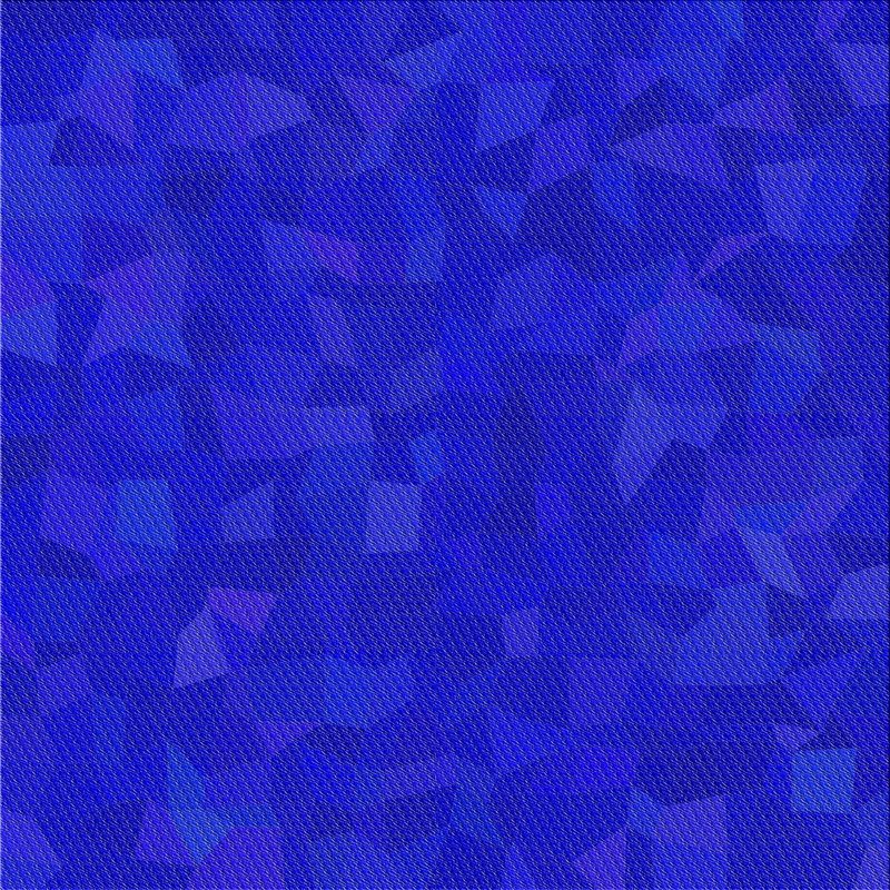 Tapis de zone bleue à motifs New Ashford, Carré 8 pi