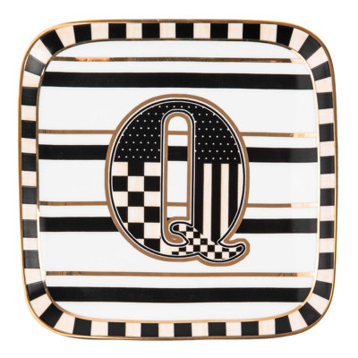 Monogram Dish - Q