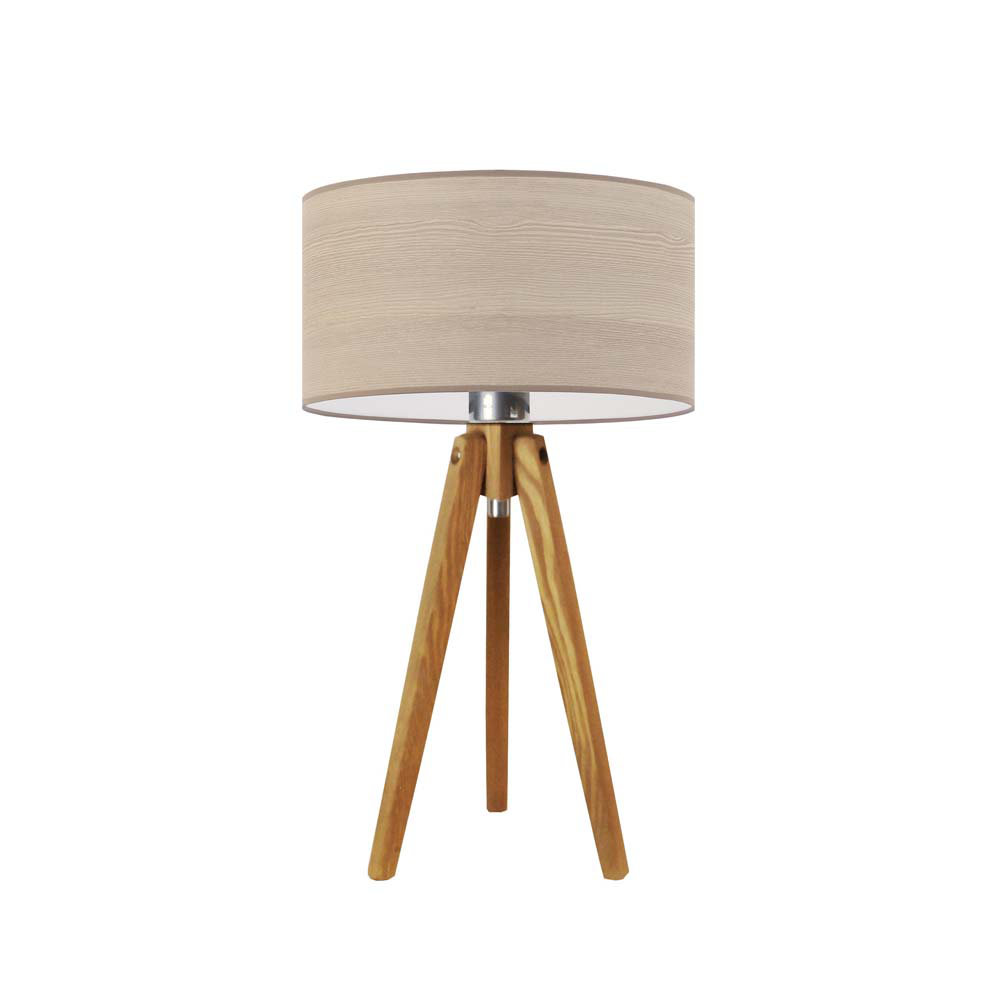 Turner Wood Tripod Lamp