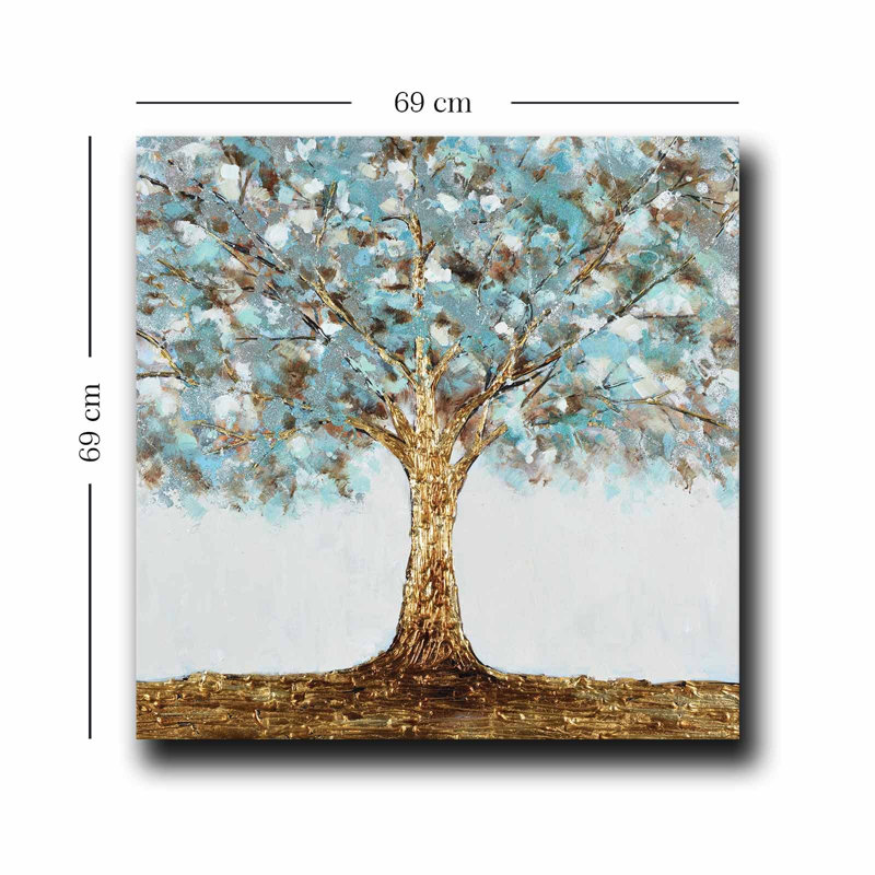 Peinture décorative sur toile