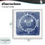 Giclée encadrée de poisson blanc sur fond indigo, design par Patti Bishop-59017026-59017054