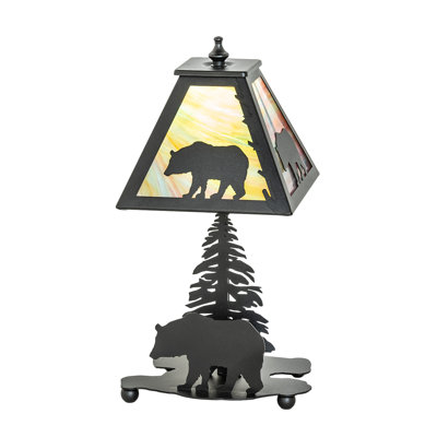 Lampe de table 15,5" à ours solitaire