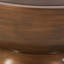 Élégante table basse martelée en métal avec un design de sablier, une structure en fer durable et aucun assemblage requis pour les intérieurs modernes.-690198300