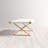 Tov Furniture Adeline White Lacquer Dining Table-1884534627
