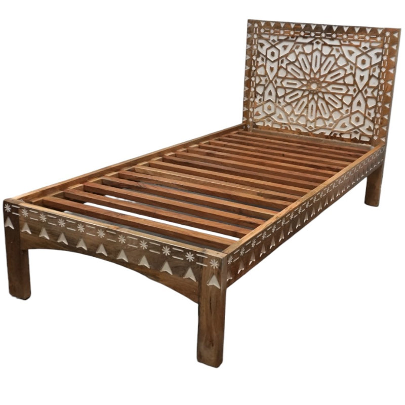Vallyn Solid Wood Standard Bed