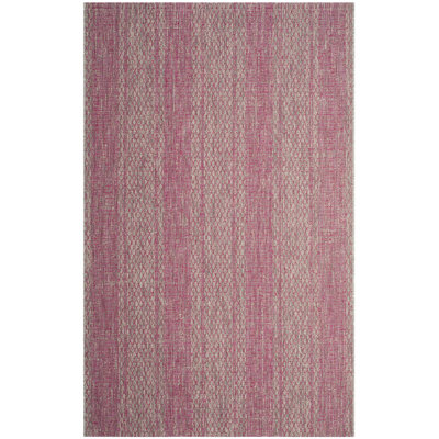 Herefordshire Performance Striped Indoor/Outdoor Area Rug