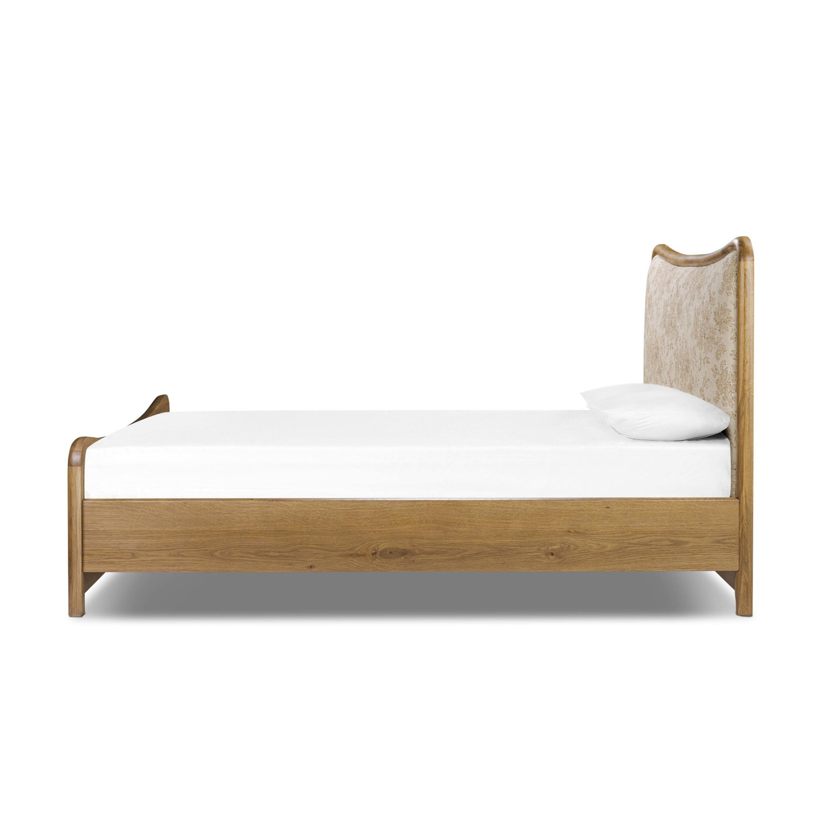 Louella Linen Bed, Queen, Fallingbrook Natural
