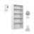 Doyno Tall 5 Shelf Bookcase, Storage and Display Bookshelf for Home Office and Living Room-1497108284