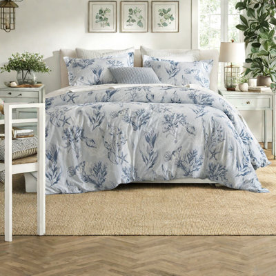 Ensembles de literie pour lit très grand en coton de qualité supérieure, satin botanique pour l'élégance de la maison