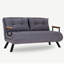 Tarbell 52.4" Wide Tufted Back Convertible Sofa-959309972