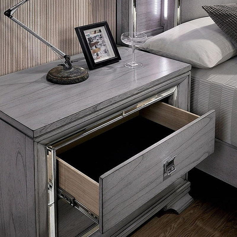Table de chevet contemporaine 1pc