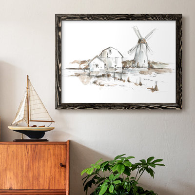 Old Mill Farm I, reproduction d'art sur toile