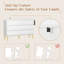 Commode double 6 tiroirs Xhelil