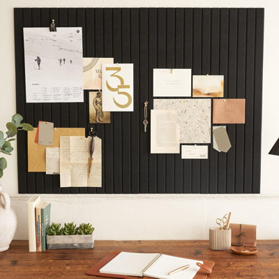 Large Bulletin Board 48"x36" - Office Wall Organizer to Replace Your Old Cork Boards
