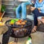 Bulle Round Steel Wood Burning Fire Pit