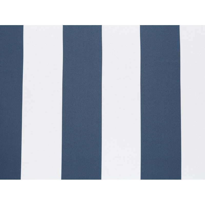 Neubauer Cabana Stripe Indoor/Outdoor UV Protectant Curtain Panel, Indigo, 54" W x 95" L
