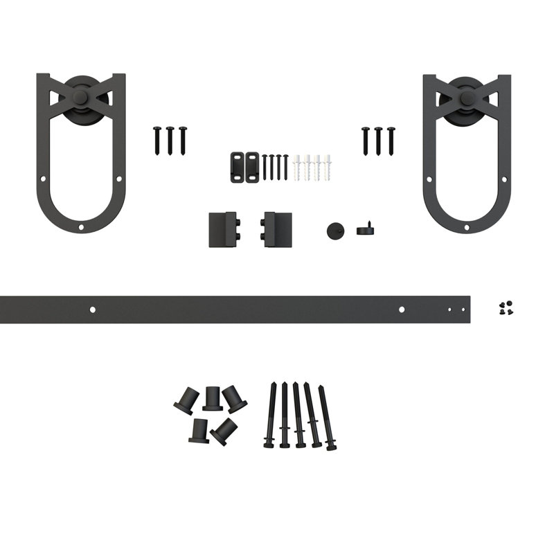 Knight Standard Single Barn Door Hardware Kit