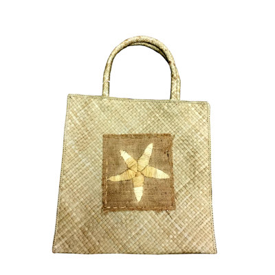 Woven Star Fish Pandan Tote Bag