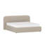 Barletta Upholstered Queen Wing Platform Bed, Cream-130130991-130130994