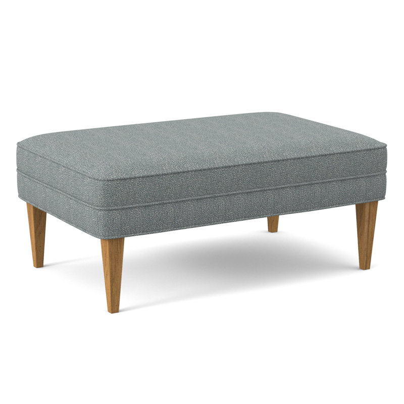 Aperitif Upholstered Bench, Amber, Maya Cyan
