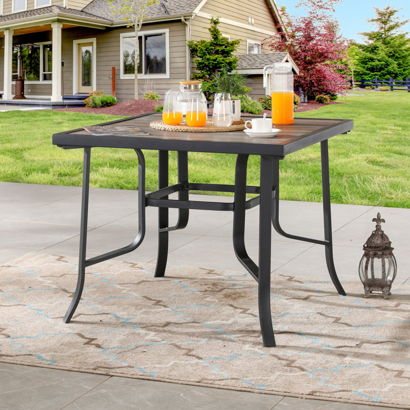 Rusi Steel/Metal Dining Table