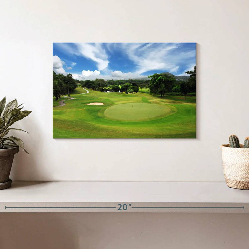 Sireci Scenic Golf Course, 8" H x 12" W