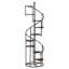 8-Shelf Staircase Bookcase