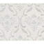 Neo Villa Damask Area Rug in Silver-106956809