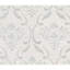 Neo Villa Damask Area Rug in Silver-48162986