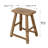 Solid Wood Accent Stool