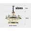 Byrd 2 - Light Waggon Wheel Chandelier
