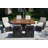 Rectangular 8 - Person Dining Set with Cushions