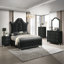 Commode et commode capitonnées en velours 1Pc