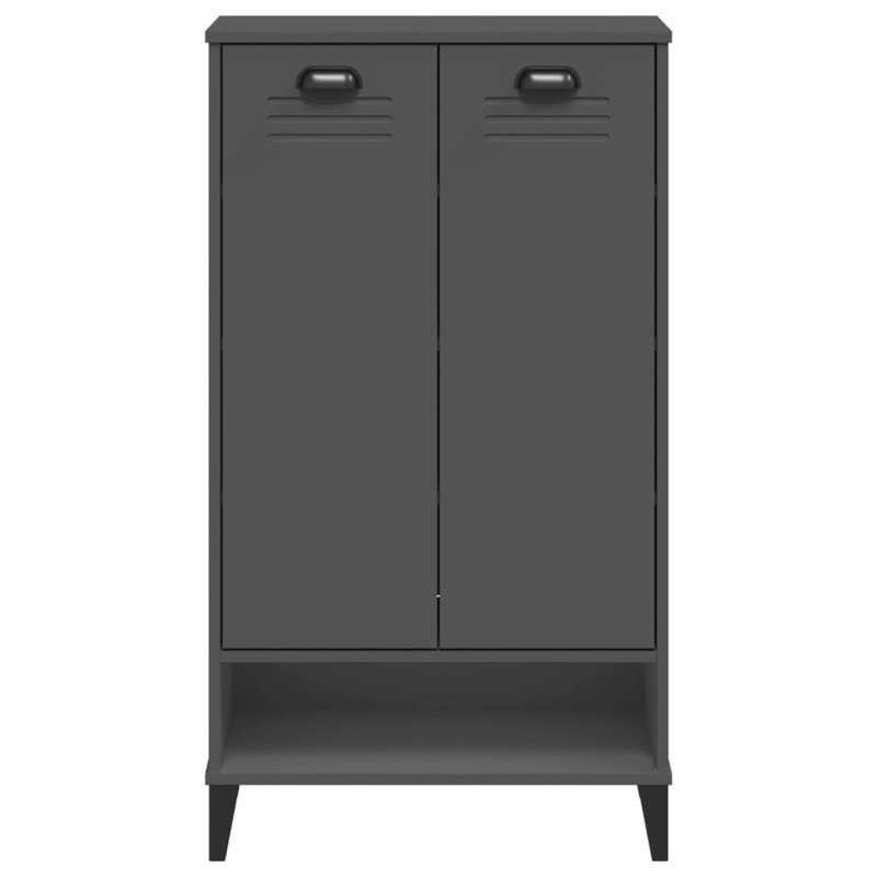 10 Pair Shoe Storage Cabinet, Anthracite Grey