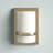 Steelside Alonso With Etched White Glass Wall Sconce-23353385