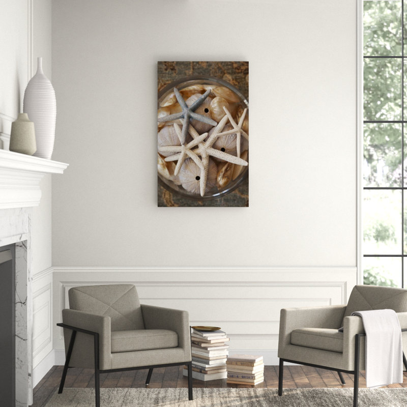 Layered Starfish Print by Barclay Butera, 38" H x 24" W, Matte