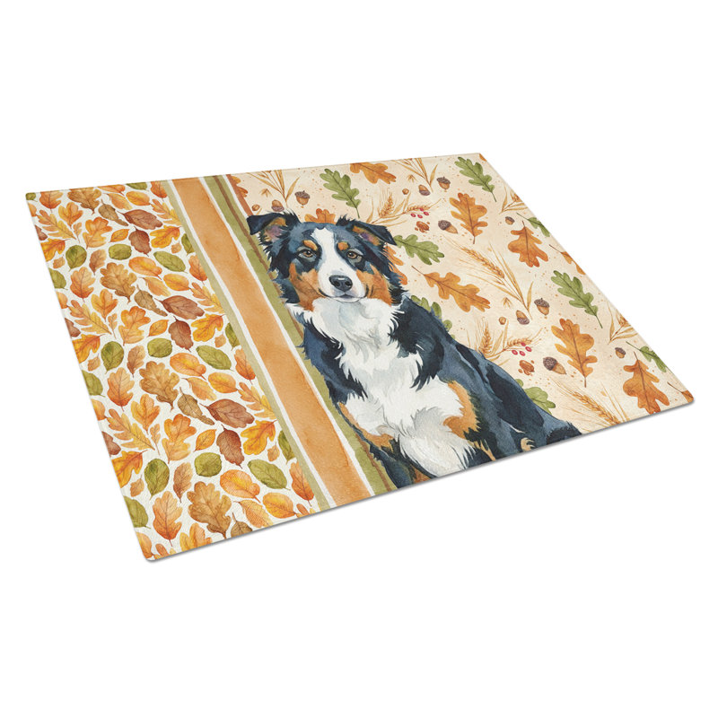Planche à découper en verre Black Tri American Shepherd