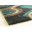 Tapis bleu sarcelle / gris Westchester-1996501919