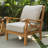 Regina 5 - Person Teak Outdoor Seating Group With Cushions-737213673